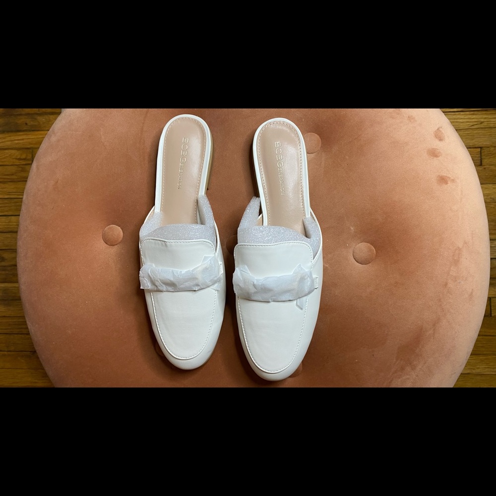 BCBGeneration zorie loafer size 10M/41 bright white - Picture 16 of 16
